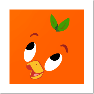 Orange Bird Posters and Art